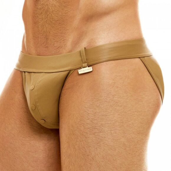 Modus Vivendi Designer  Leather Legacy Tanga Brief - Picture 1 of 10